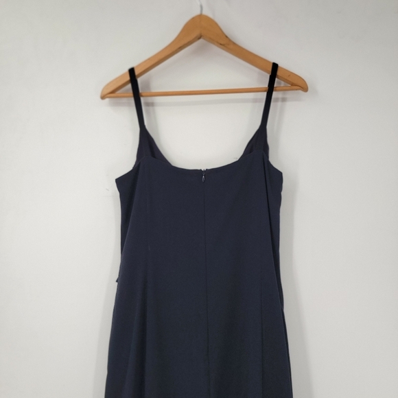 MaxMara LBD Black Dress Women's 10 Minimalist Elegant Sheath Knee Length - Picture 12 of 16